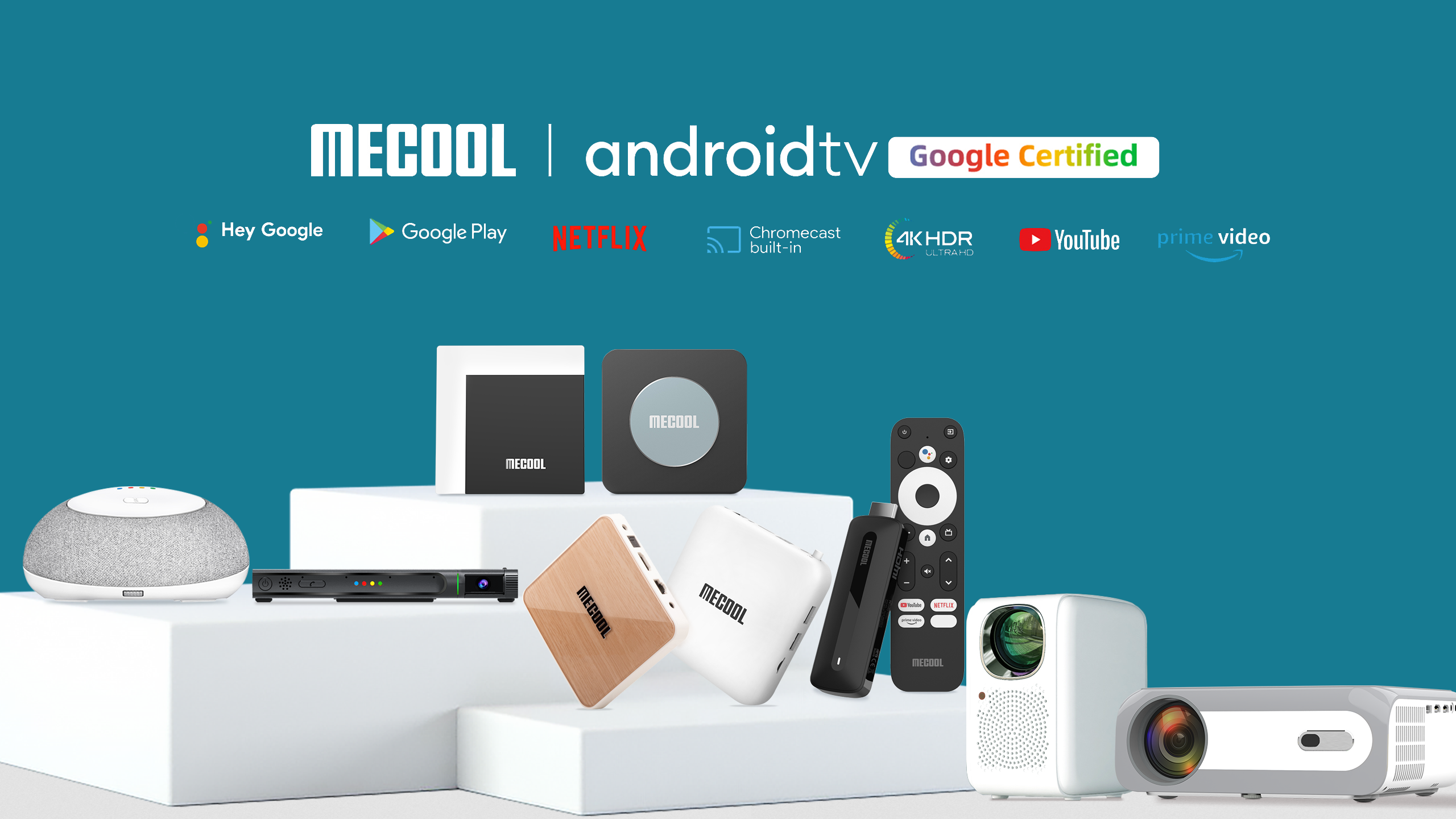 Mecool Km2 Android 10 Smart Tv Box 2gb 8gb Netflix 4k & Google Certified -  E-Bazar