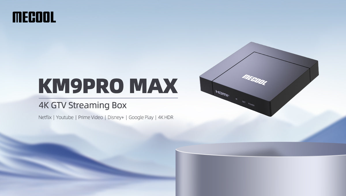 MECOOL Launches KM9PRO MAX: A 4K GTV Streaming Box Certified by Google and Netflix